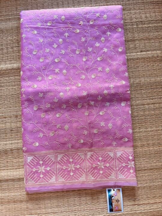 Buy Printed JP Kota Saree (Cotton-Zari Border) 12579 | www.maanacreation.com